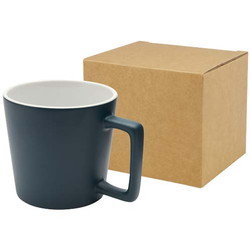 Tasse céramique fini mat personnalisée 370 ml CALI Deep Sea Green